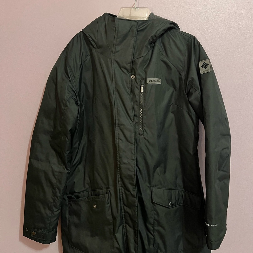 Columbia Dark Grey Hooded Jacket